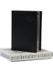 Бумажник водителя мужской кожаный А-БС-1 черного цвета Авиатика