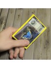 Кожаный футляр для карт ФПК-1 аляска желтая Person