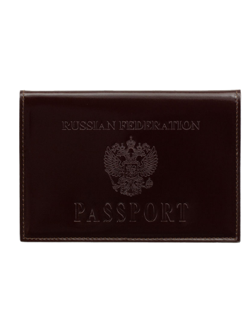 Обложка для паспорта РФ ОП-2 Person красный