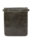 Сумка планшет из натуральной кожи дымчато-коричневая СМ-3013-А Apache