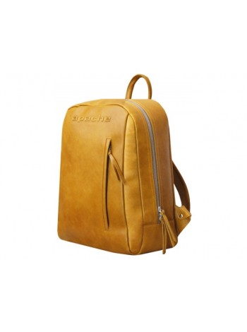 Рюкзак кожаный мужской P-9113-A табачно-желтый Apache RFID
