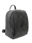 Городской модный рюкзак P-9014-A искусственная кожа серый Apache